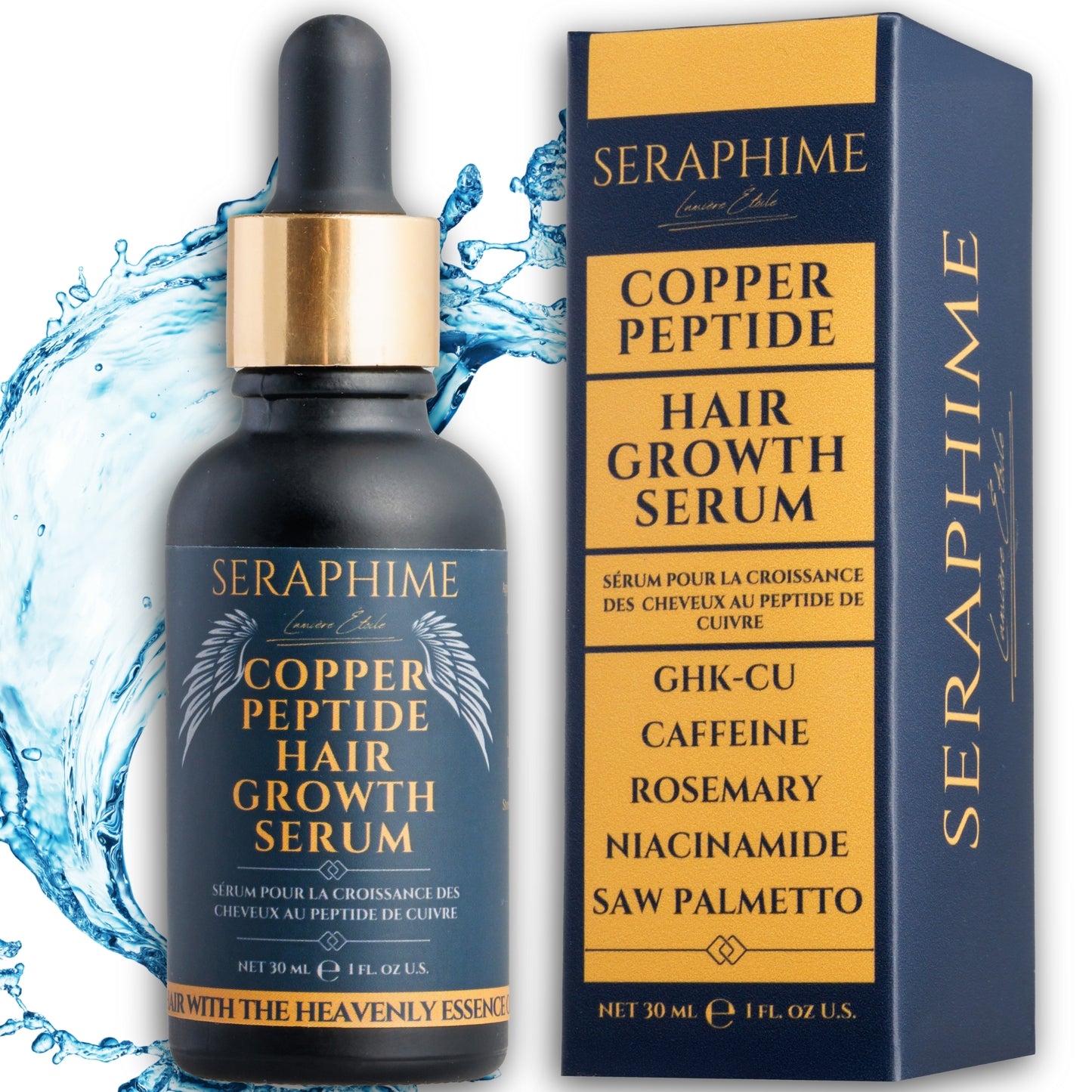 Copper Peptide Serum for Hair Growth and Scalp Care