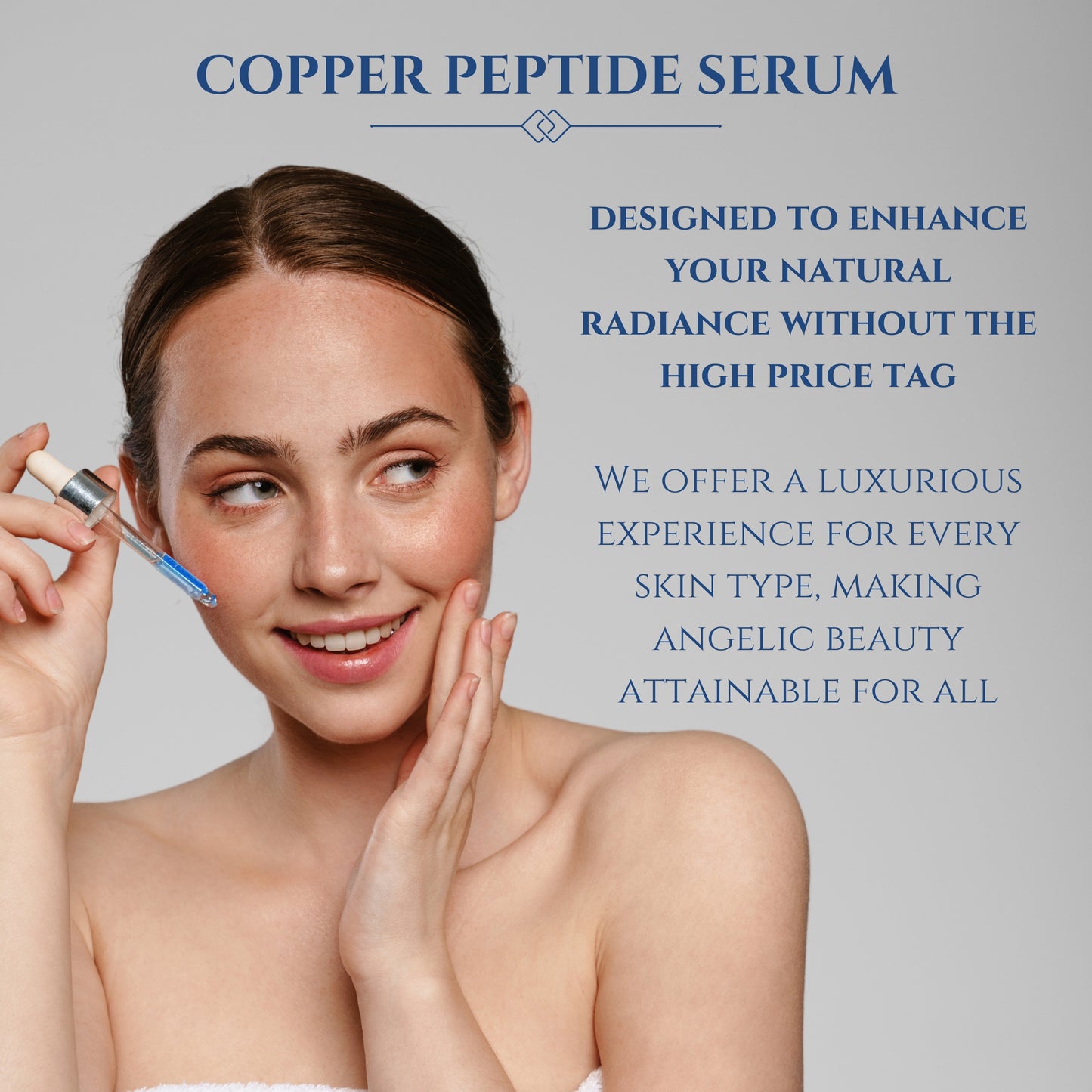 Copper Peptides Serum for Face - 2% GHK-CU