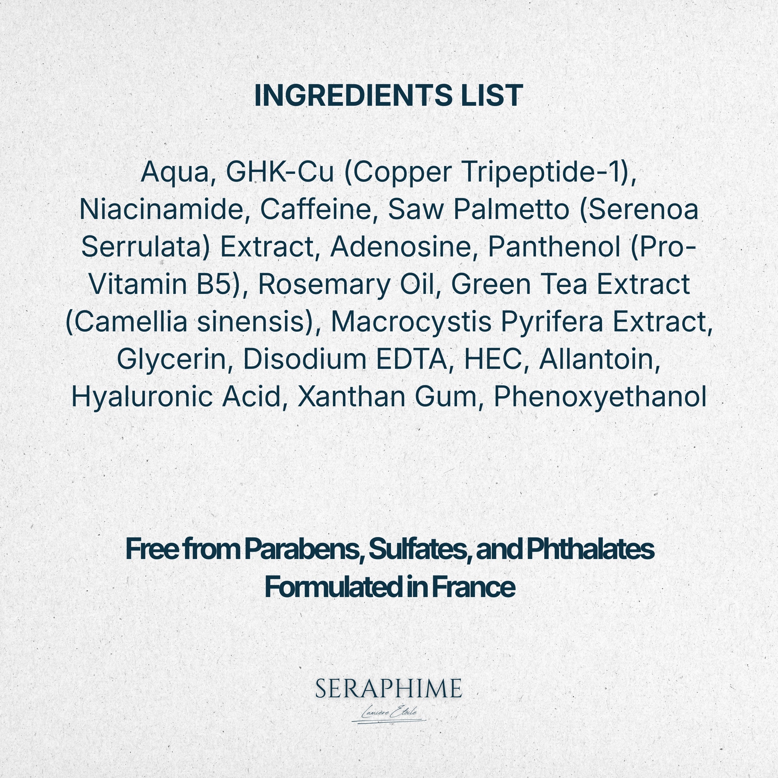 2% GHK-CU Copper Peptide Serum for Hair Growth and Scalp Care