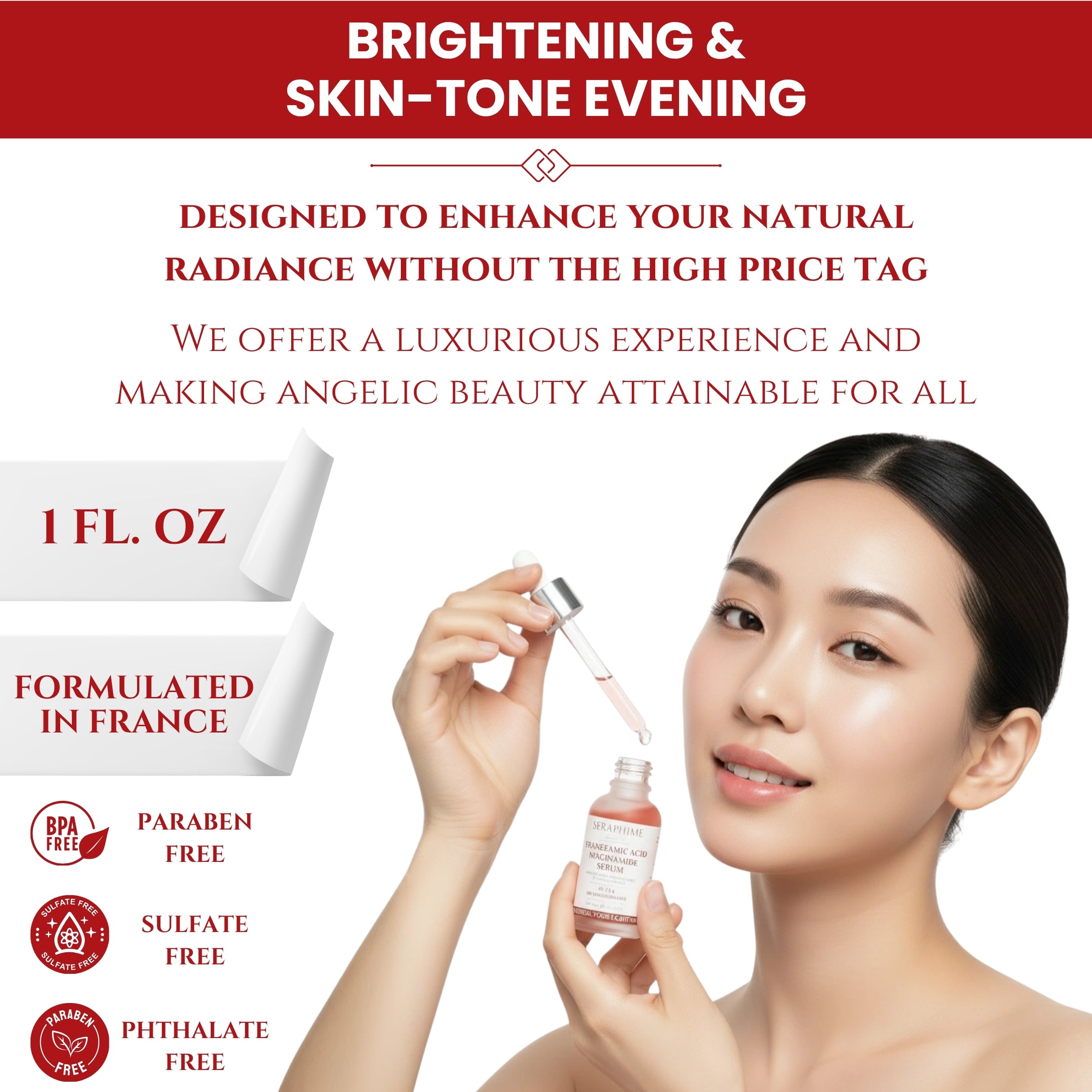 Tranexamic Acid TXA 4% + Niacinamide 10% Serum