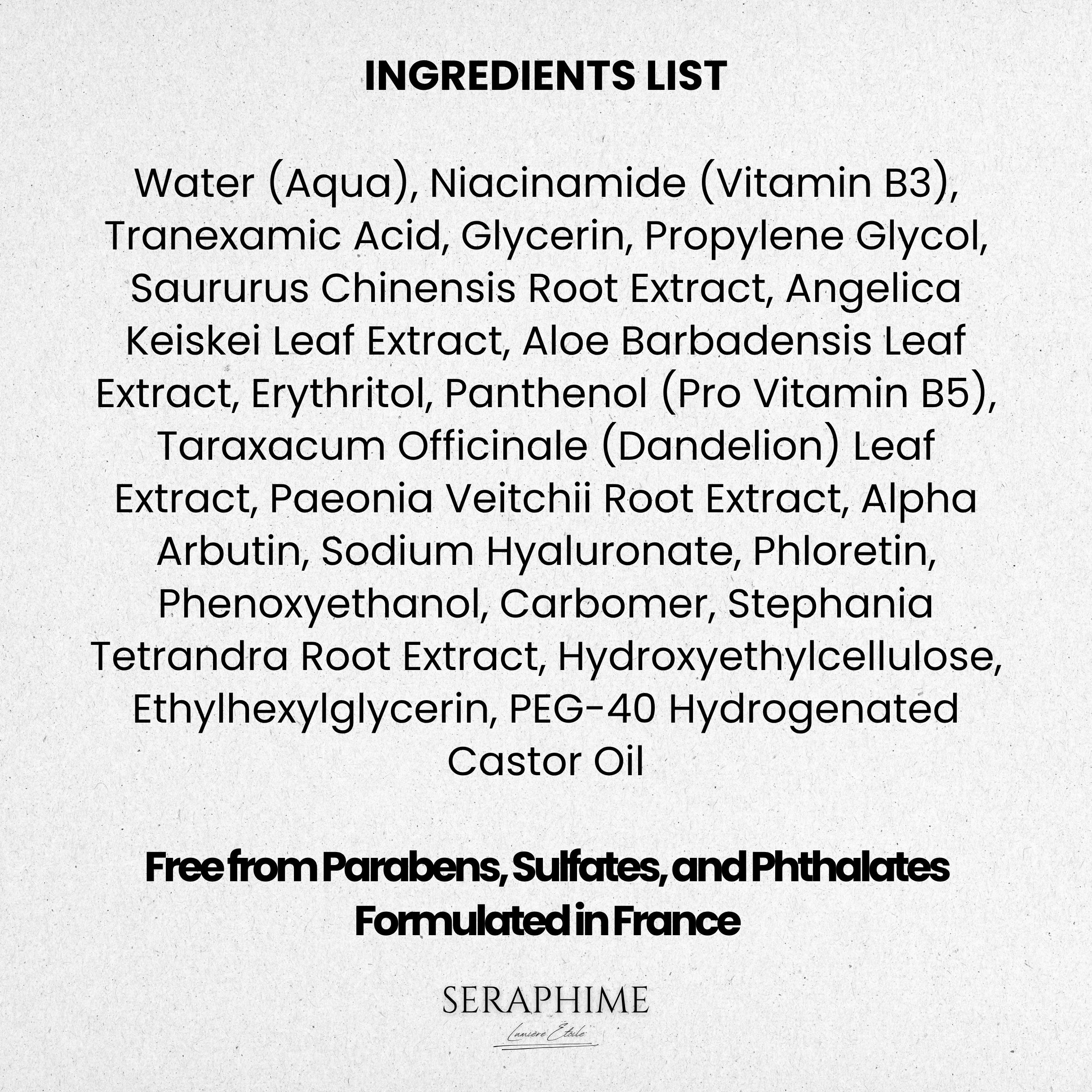 Tranexamic Acid TXA 4% + Niacinamide 10% Serum