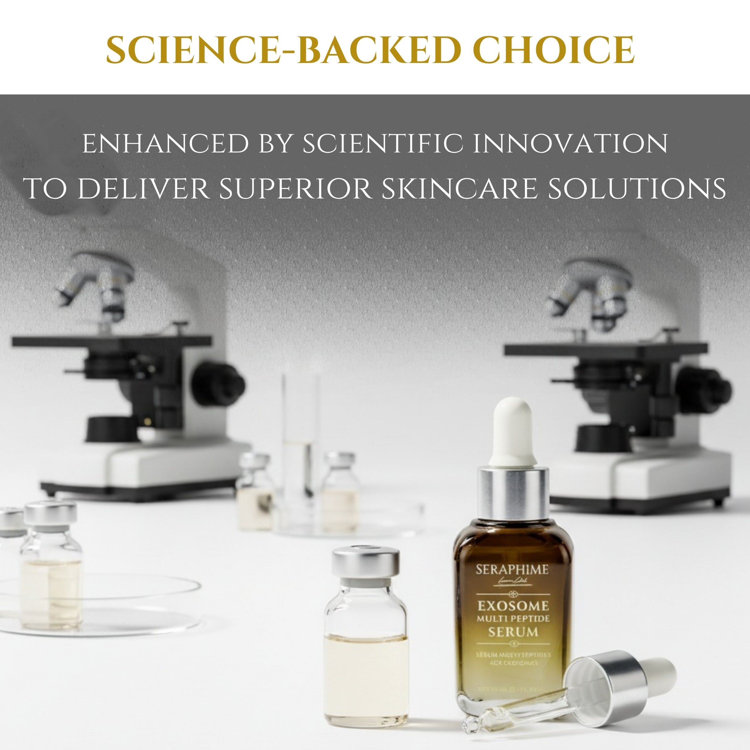 Exosomes Multi-Peptide Serum with 2% Exosomes, Argireline, Copper Peptides (GHK-CU), Oligopeptide-1 (EGF)