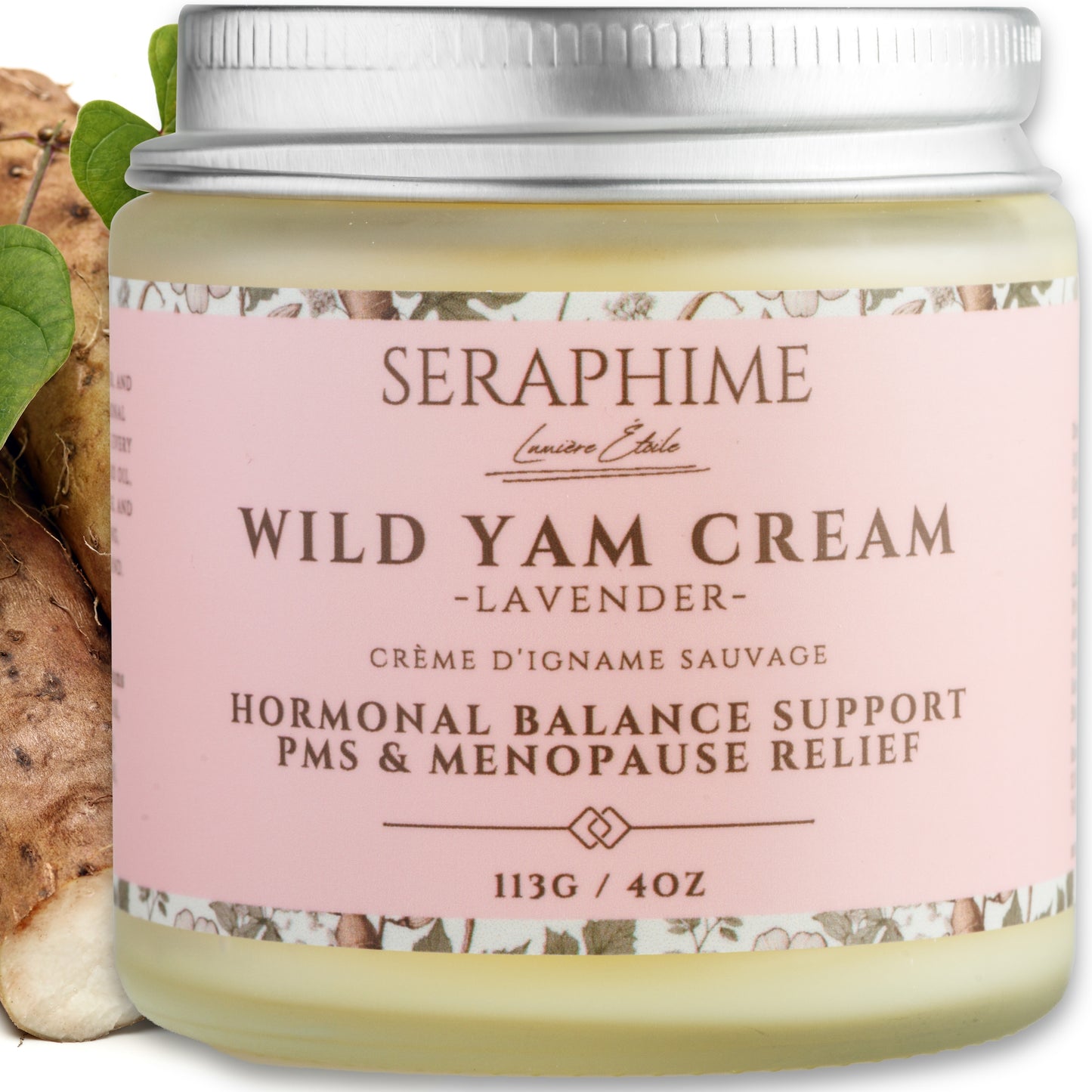 Wild Yam Cream for Hormone Balance (Lavender)