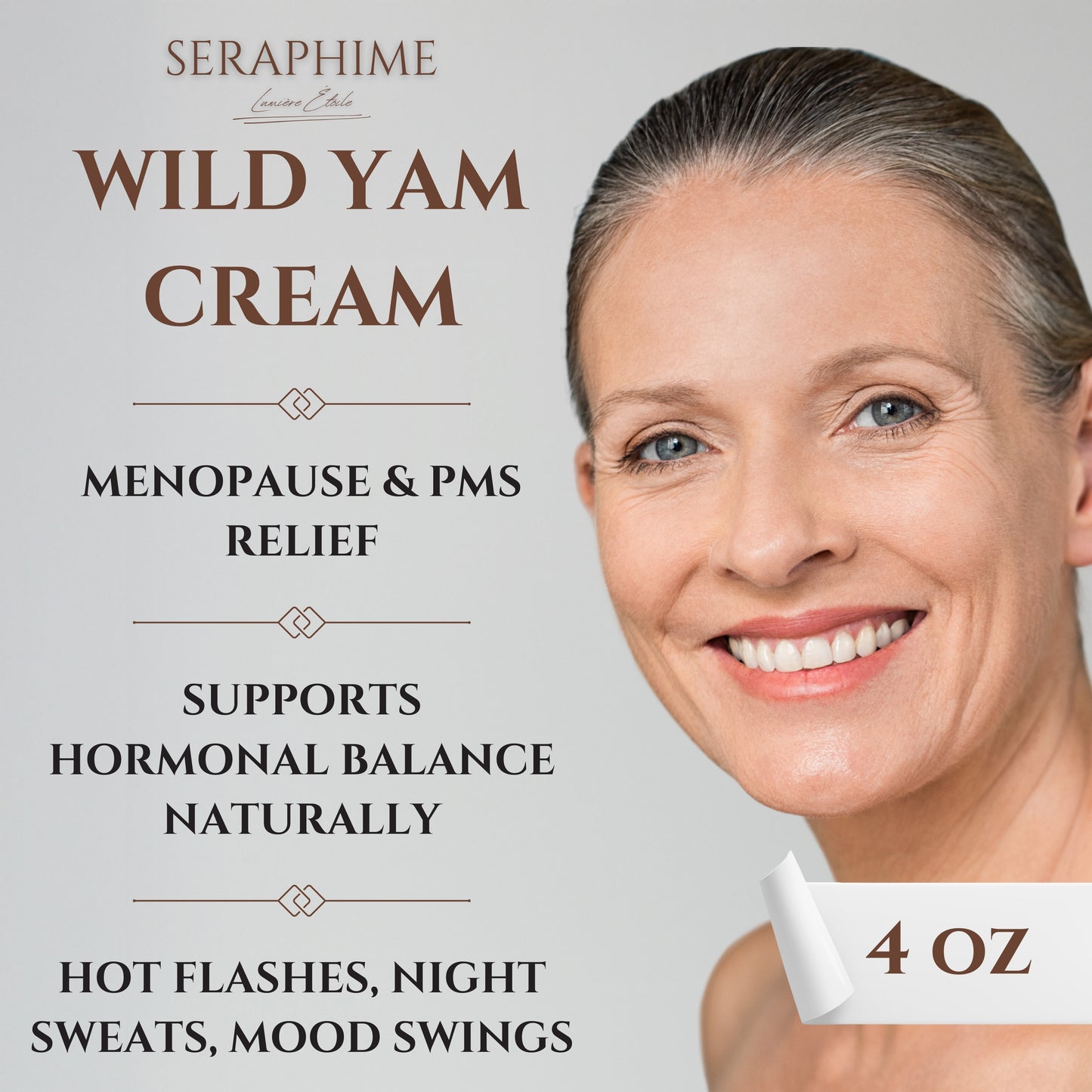 Wild Yam Cream for Hormone Balance (Lavender)