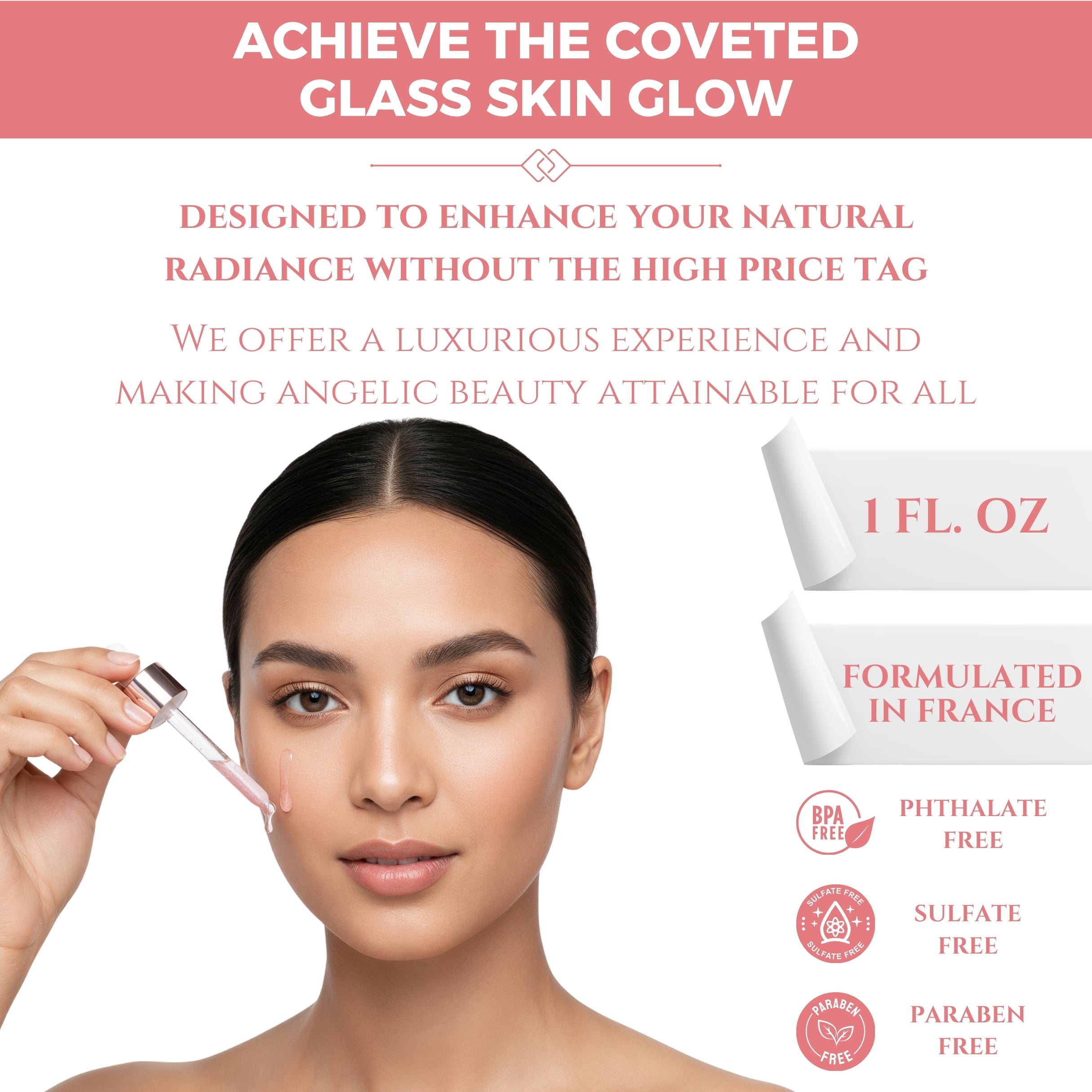 PDRN Salmon DNA Pink Peptide Serum with EGF, Argireline & Matrixyl 3000