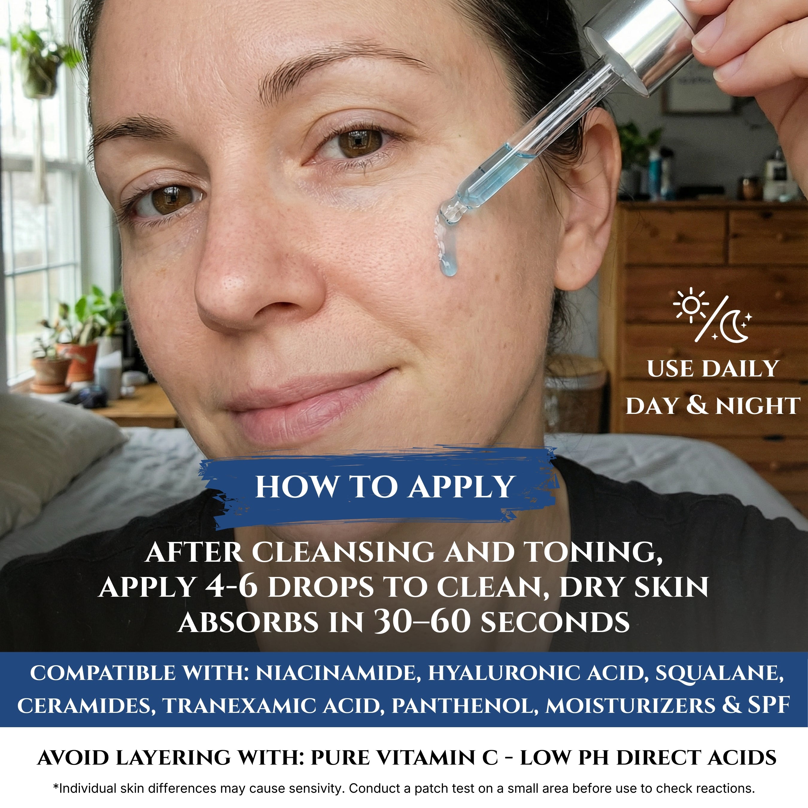 Copper Peptides Serum for Face 2% Copper Peptide with 4% Epidermal Growth Factor (EGF Serum) Niacinamide Ceramides Squalane & Hyaluronic Acid Multi Copper Peptides Serum for Face 2% Copper Peptide with 4% Epidermal Growth Factor (EGF Serum) Niacinamide Ceramides Squalane & Hyaluronic Acid Multi