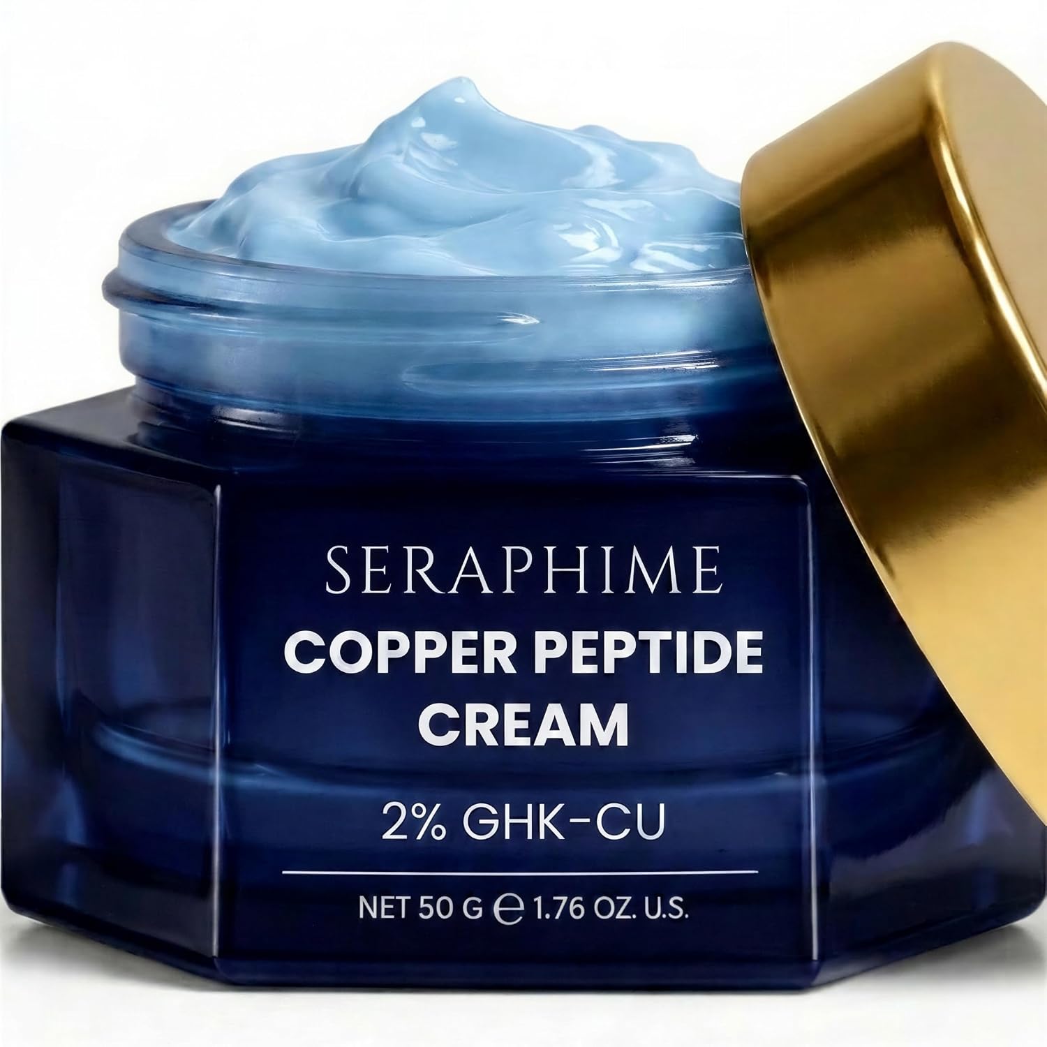Copper Peptide Cream – GHK-Cu Peptide Face Moisturizer with Topical Copper Peptides