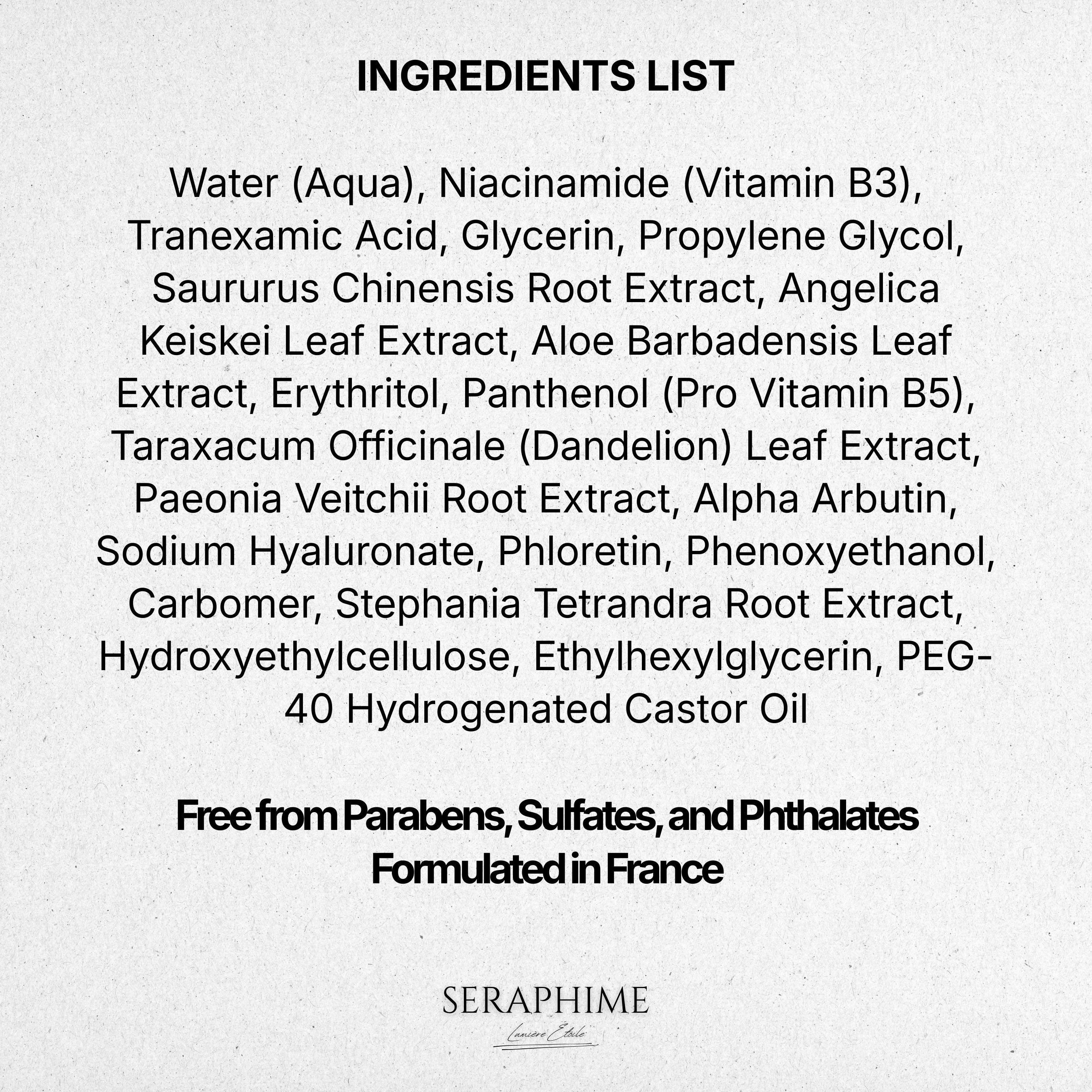 Tranexamic Acid TXA 4% & Niacinamide 10% Serum