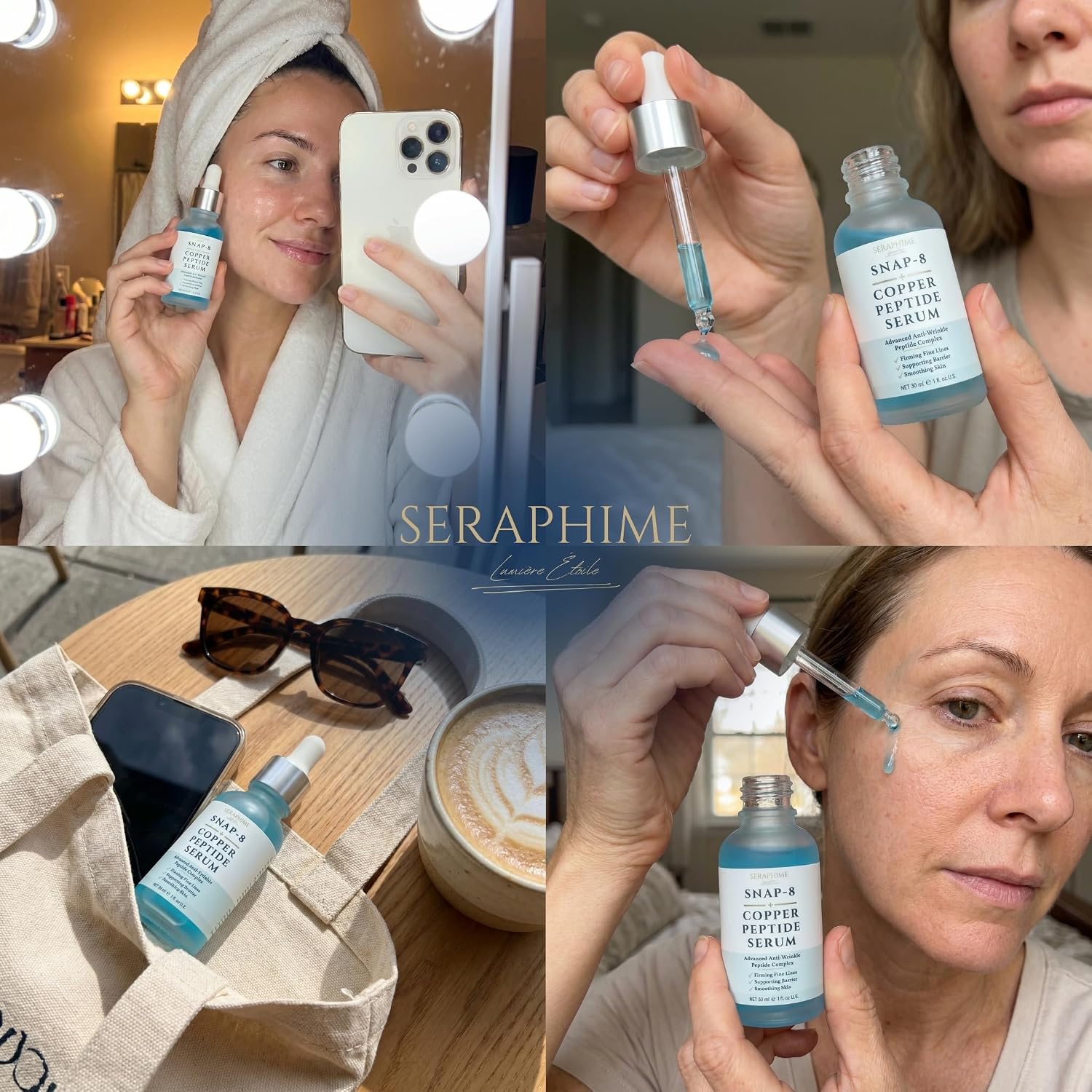 Snap 8 Peptide Serum with 1% GHK-CU Copper Peptide