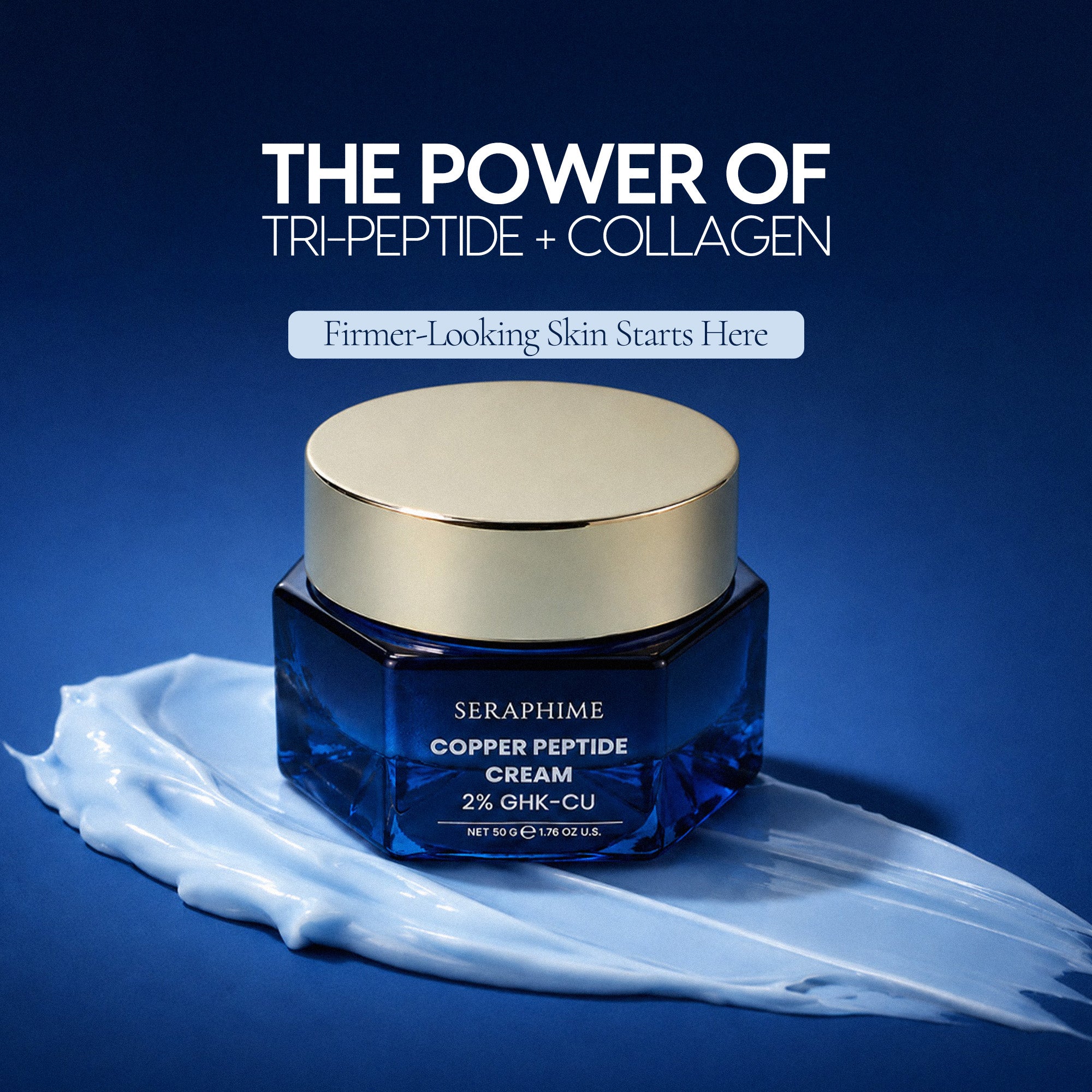 Copper Peptide Cream – GHK-Cu Peptide Face Moisturizer with Topical Copper Peptides